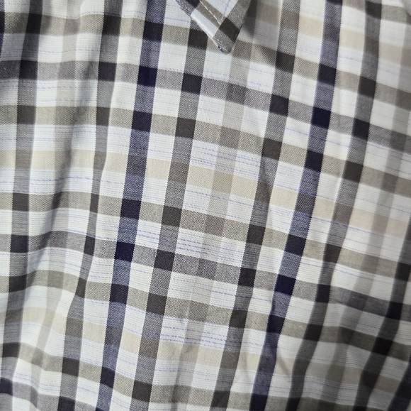 Calibrate Slim Fit Plaid Button Up Shirt Sz XL - Picture 2 of 6
